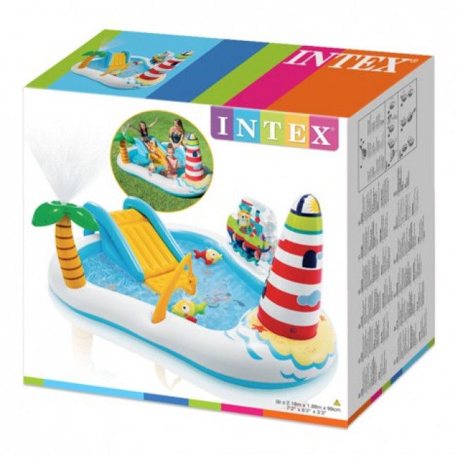 Centro de Juego Inflable Pesca Diversión -Intex