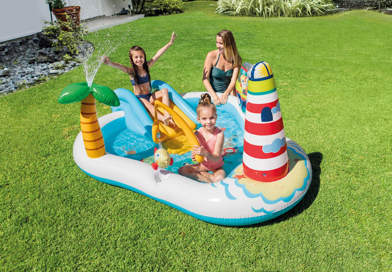 Centro de Juego Inflable Pesca Diversión -Intex