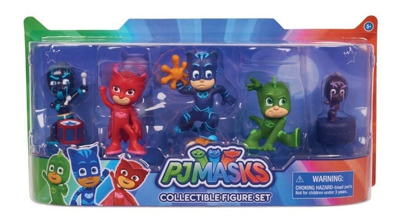 PJ Masks Set de 5 Figuras