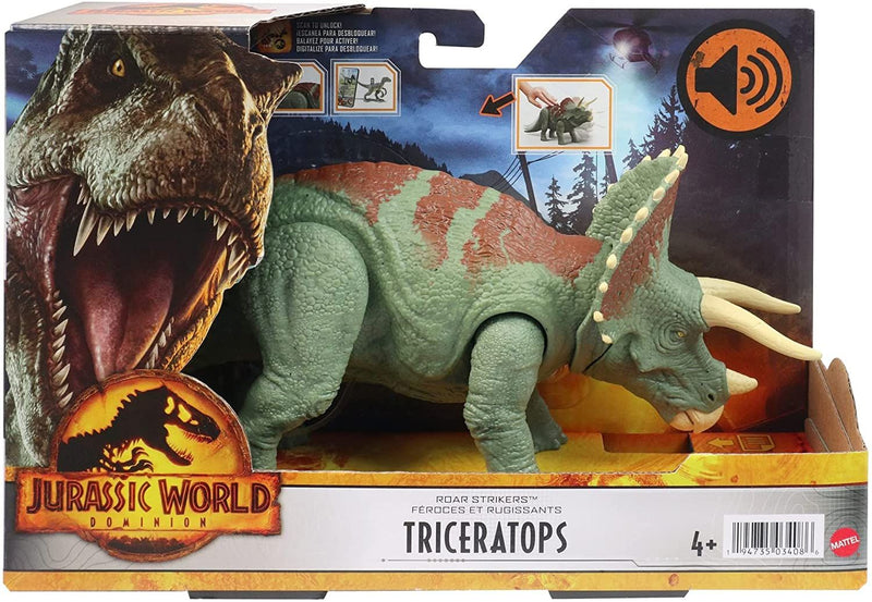 Jurassic World Triceratops Ruge y Ataca