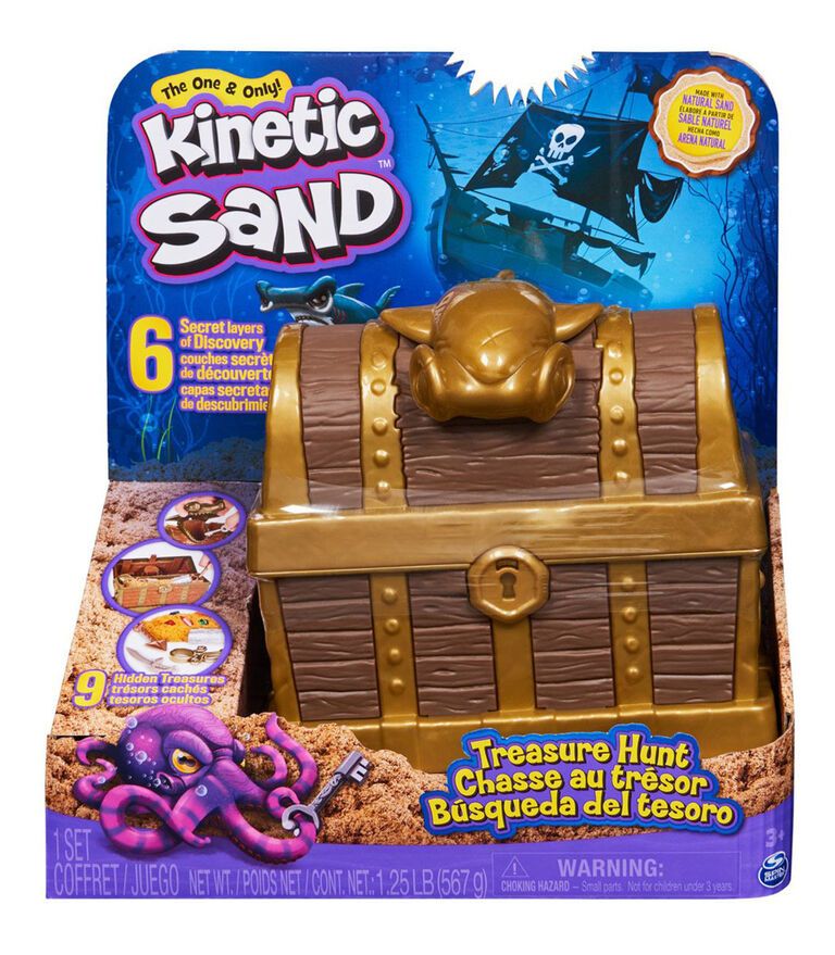 Kinetic Sand Búsqueda del tesoro